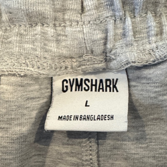 Gymshark Light Gray Kids Sweatpants - Picture 2 of 5